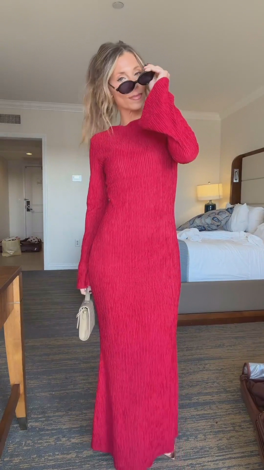 Amazon maxi dress!
 Wearing a small. Under $50!! 


#LTKdayinmylife #LTKValentine #LTKNYFW