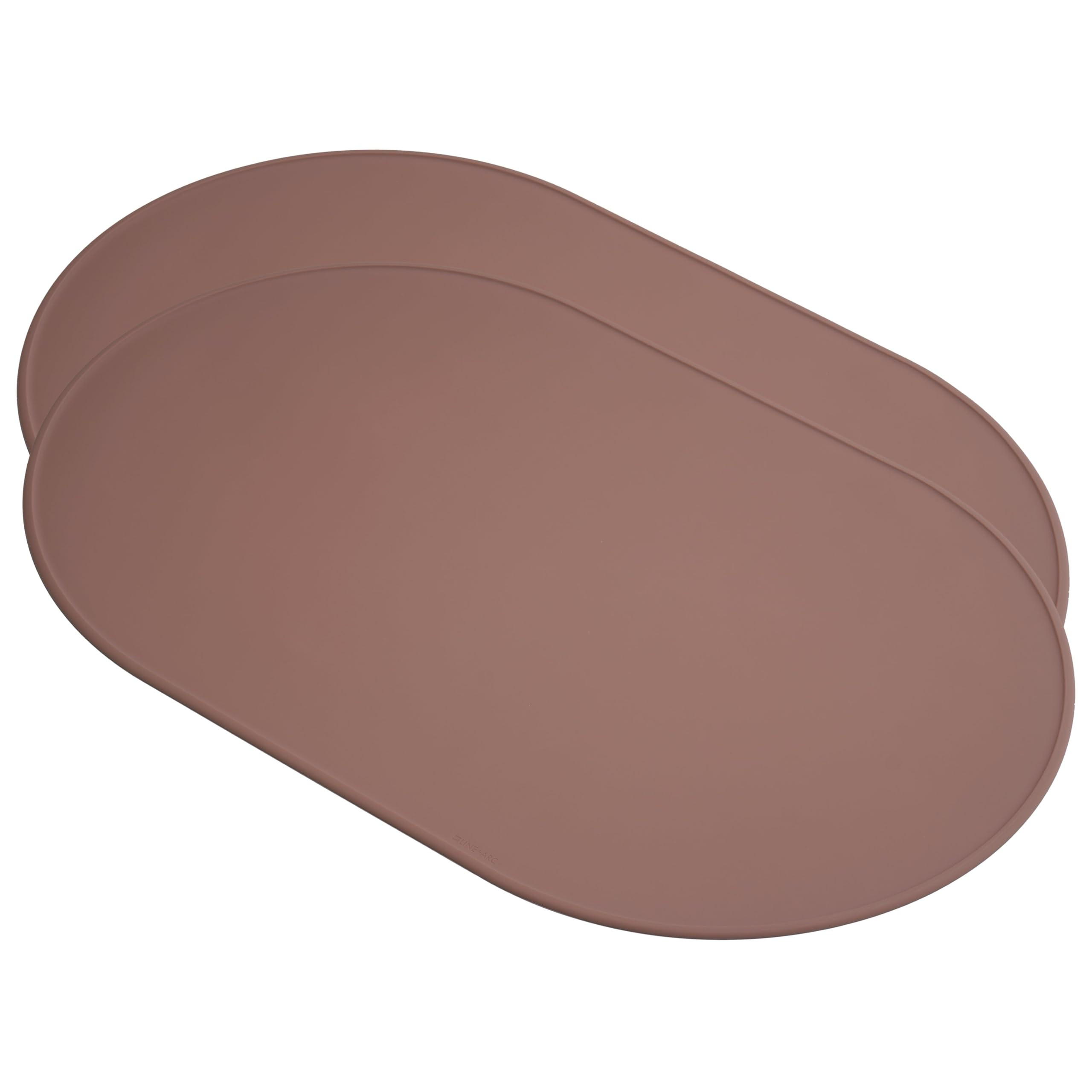 LINE+ARC Waterproof, Stain-Resistant, Heat-Safe Silicone Degrē Placemats (20.5x13, Set of 2 Terr... | Amazon (US)