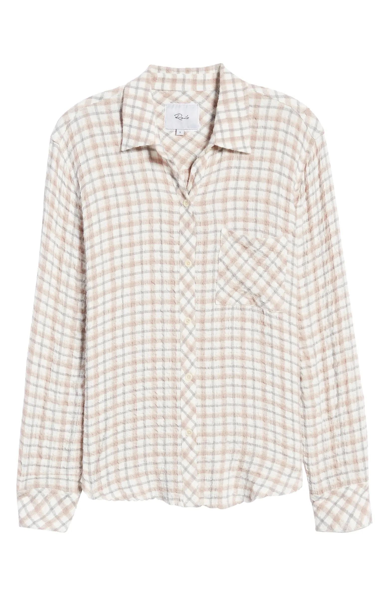 Seersucker Button-Up Shirt | Nordstrom