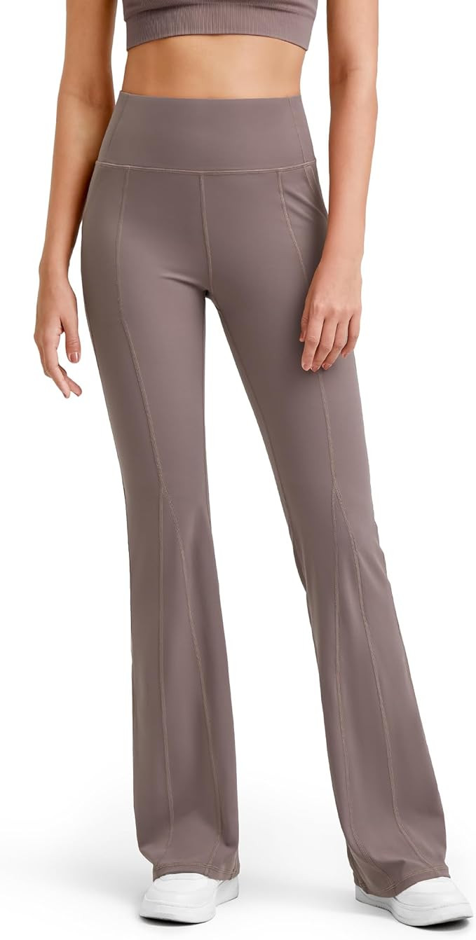 G4Free BareFeel Yoga Pants Women High Waisted Flared Leggings with Pockets Soft Casual Flare Pant... | Amazon (US)