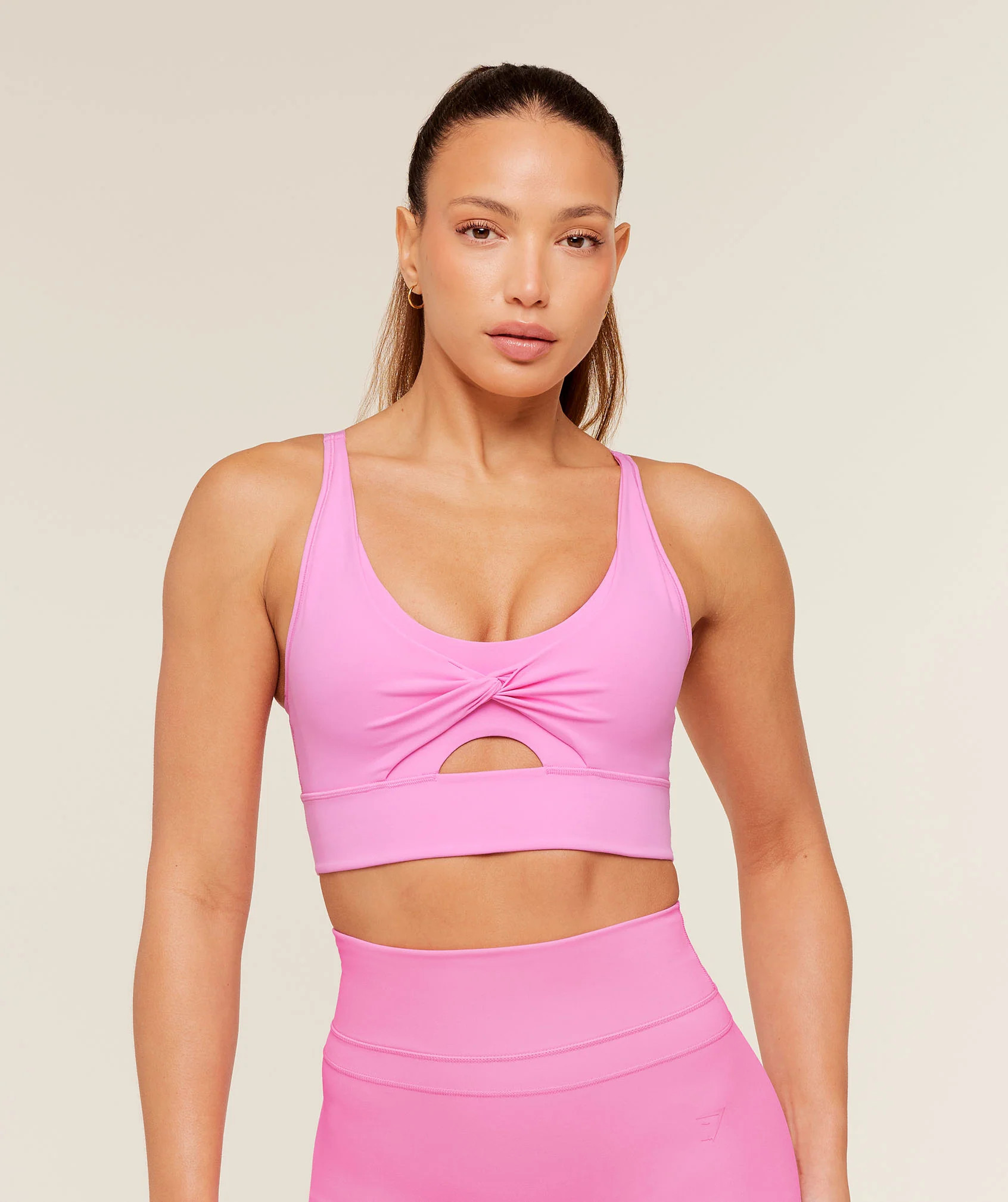 Twist Front Sports Bra | Gymshark US