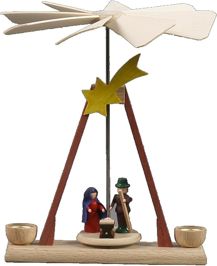 Amazon.com: Alexander Taron Importer 074-027 Dregeno Mini Pyramid-Nativity Scene-5.25" H x 4.25" ... | Amazon (US)