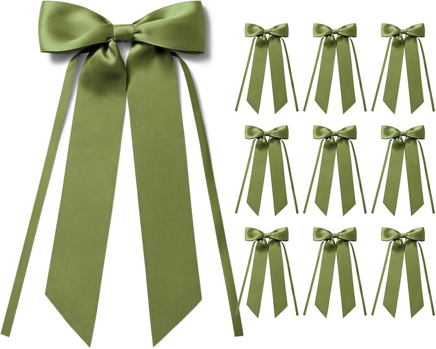 Schleifen Olivgrün Geschenkschleifen Deko Hochzeite Tortendeko Schleife Geschenkschleife für Ge... | Amazon (DE)