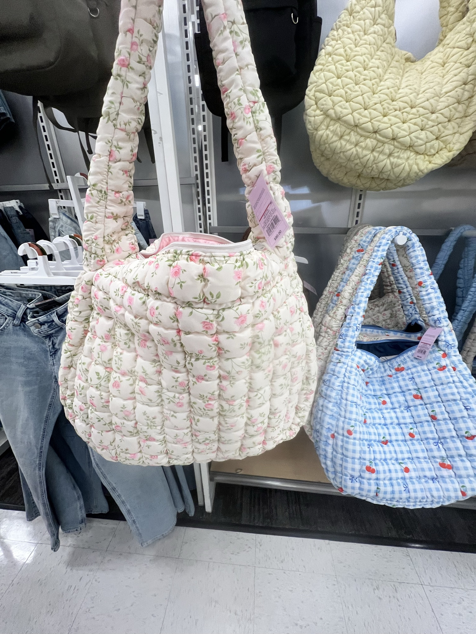 These puff bags at target are sooooo cute!!! I love the florals for spring!! 🌼🎀

#targetfind #springbag #springaccessories 

#LTKSeasonal