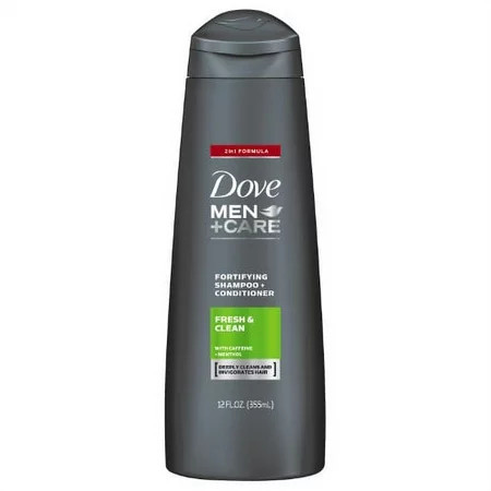 Dove Men+Care 2 in 1 Shampoo and Conditioner Fresh and Clean 12 oz (Pack of 2) | Walmart (US)