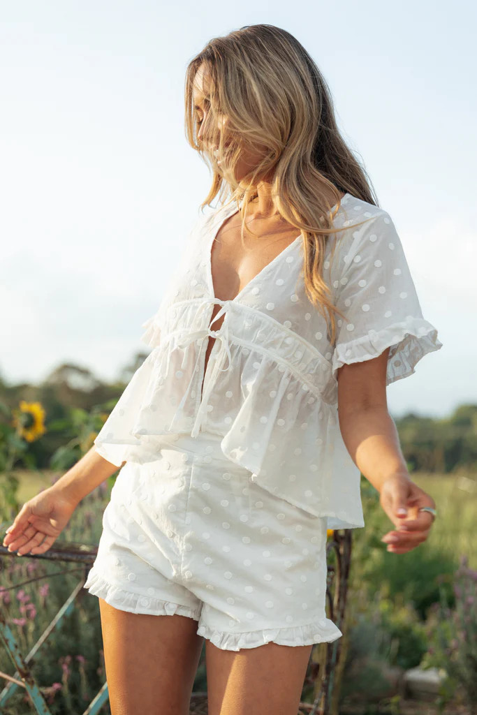 Carlen Top - White | Petal & Pup (US)