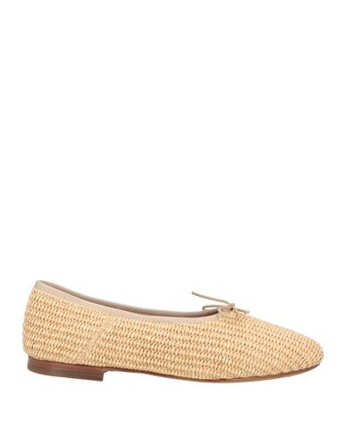 Mansur Gavriel Woman Ballet flats Sand Size 7.5 Textile fibers | YOOX (US)