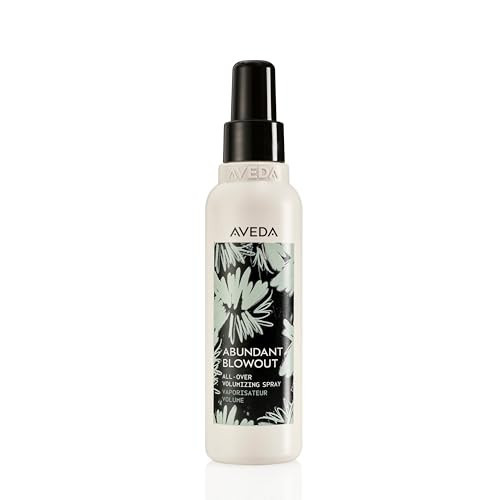 Aveda Abundant Blowout All-Over Volumizing Spray | 24-Hour All-Over Volumizing Spray | Heat Protectant | Calming Aroma of Lavender, Petitgrain, Ylang Ylang | 98% Naturally Derived* Full Size | 5 Fl Oz | Amazon (US)