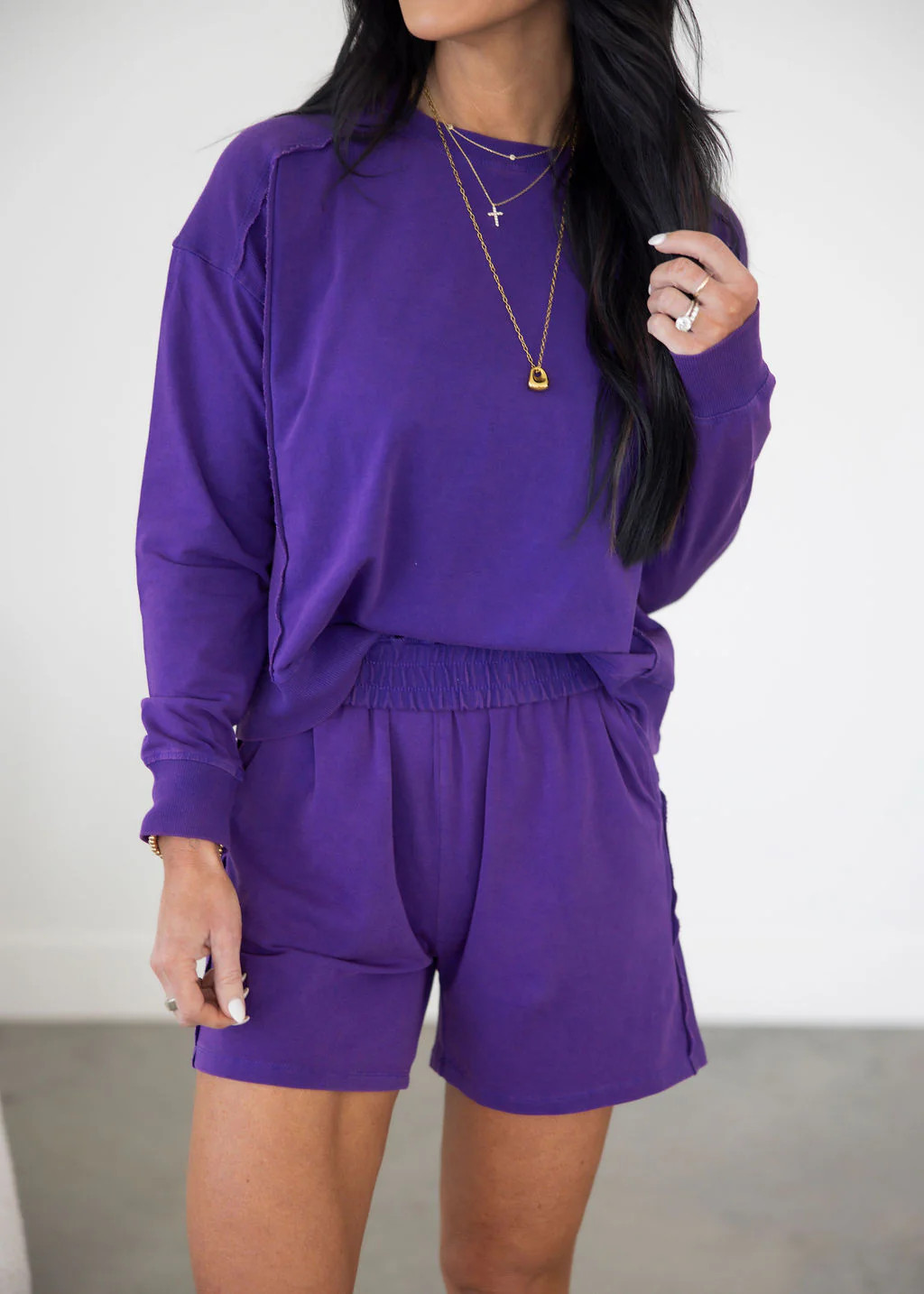 Off-Hours Crew Set | Lauriebelles | Lauriebelles