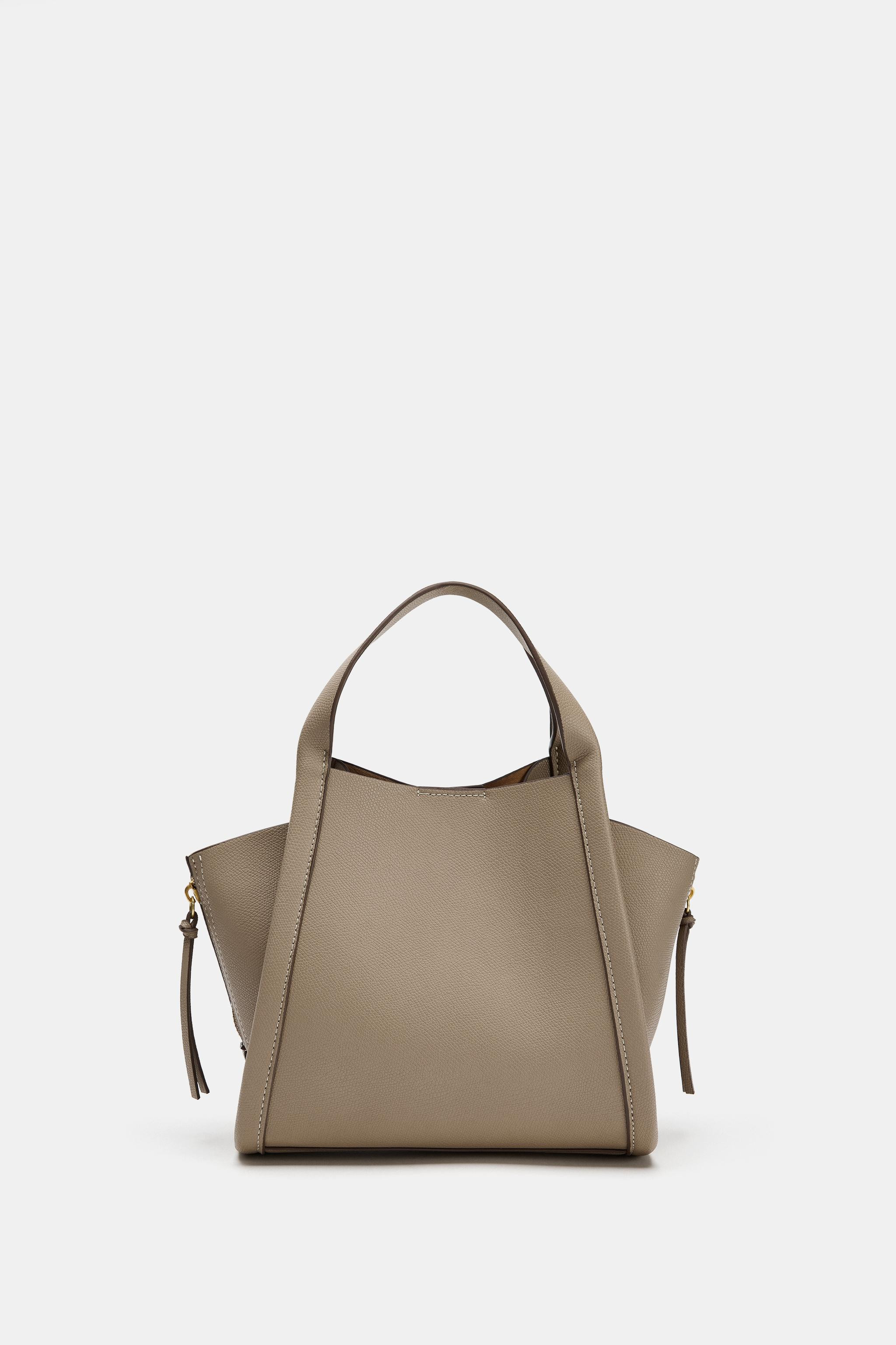 Zara - City Crossbody Bag - Ecru - One Size Only - Woman | Zara US