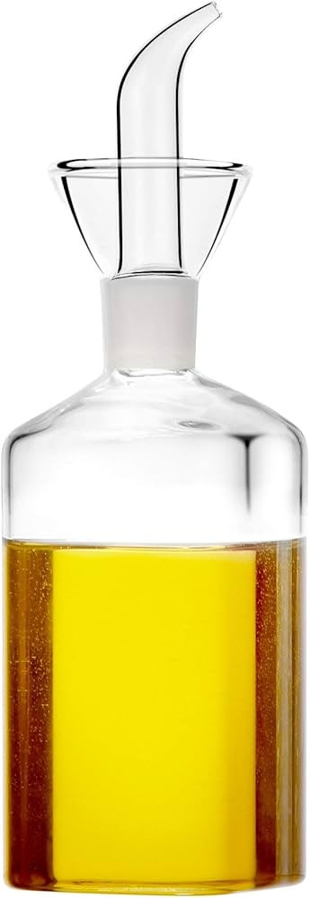 HAIZEEN 8 ounce/240 ml No Funnel Needed Olive Oil & Vinegar Dispenser Glass Cruet Decanter for Ki... | Amazon (US)
