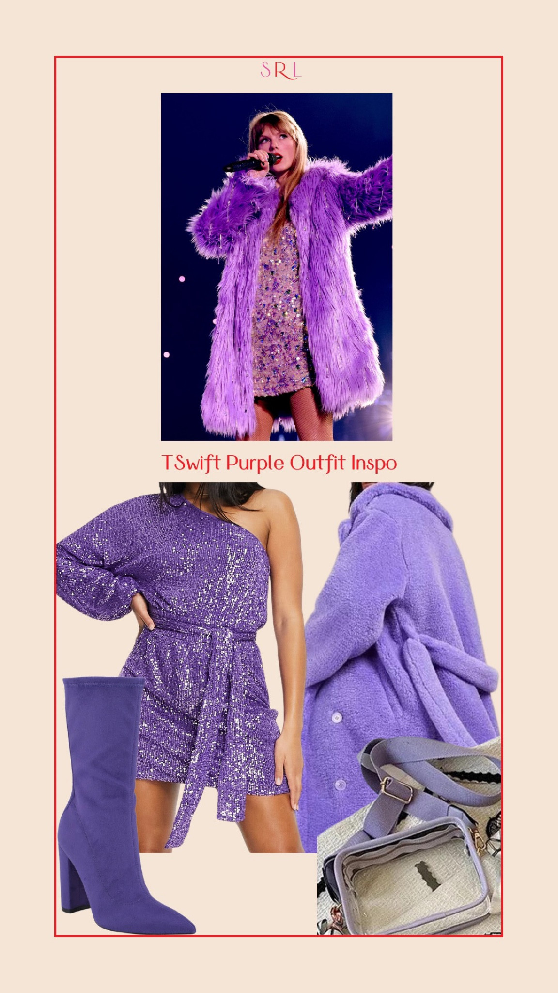 curvy outfit pieces inspired by T-Swifts purple Eras Tour outfit! 💜

#LTKFind #LTKunder100 #LTKFestival