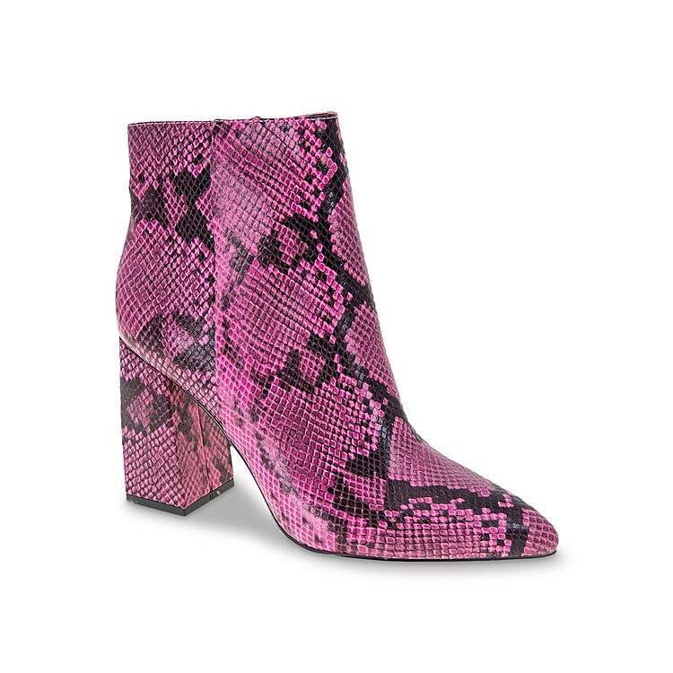 BCBGeneration Briel Bootie | Women's | Pink Snake Print | Size 9 | Boots | DSW