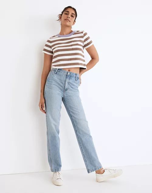 The Perfect Vintage Straight Jean: Carpenter Edition | Madewell