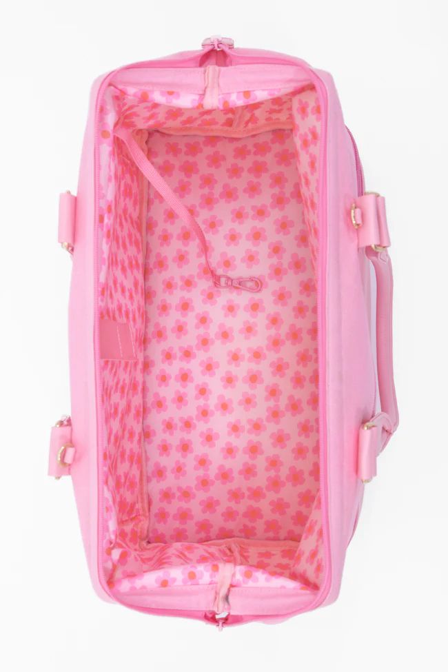 Bubblegum Pink Weekender Bag | Pink Lily