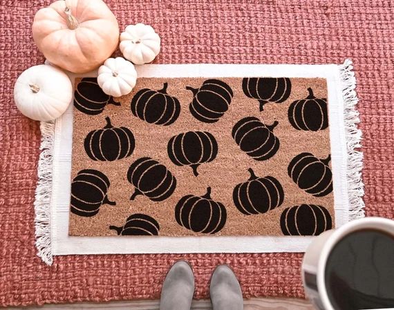 Hey There Pumpkin Doormat Fall Welcome Mat Fall Decor Funny - Etsy | Etsy (US)