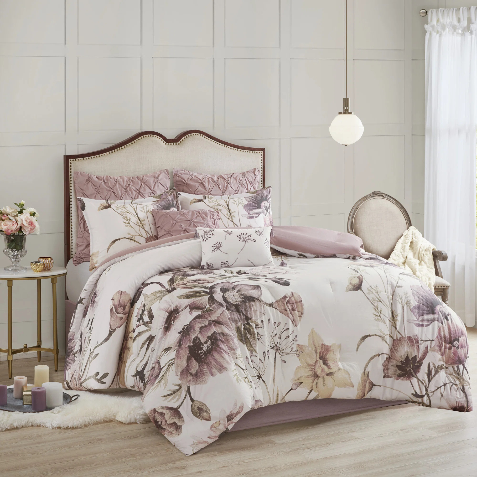 Cassandra 8 Piece Cotton Comforter Set | Wayfair North America