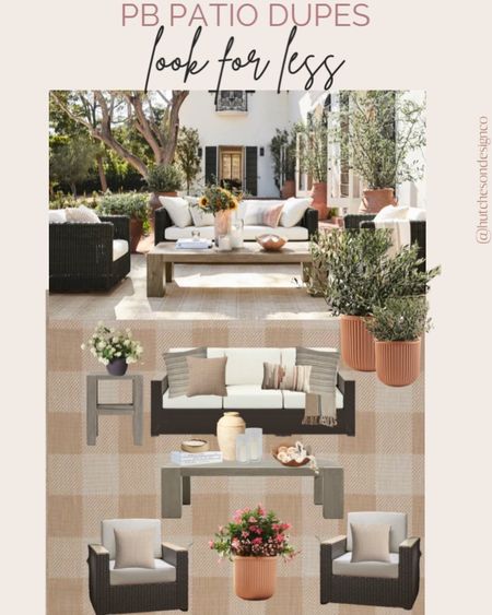 Pottery Barn Patio Dupes! Spring is on its way! Now is the time to refresh your patio. Get ready to spend time in your outdoor living spaces with friends and family! Tap the heart to save your favorite pieces and receive alerts if they go on sale or stock is low! I personally would splurge on some items and save on others! What will you do?

#LTKstyletip #LTKFind #LTKhome