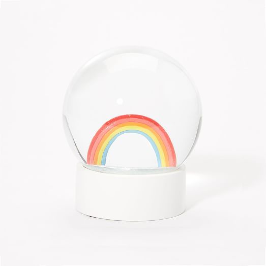 Rainbow Snow Globe | West Elm (US)