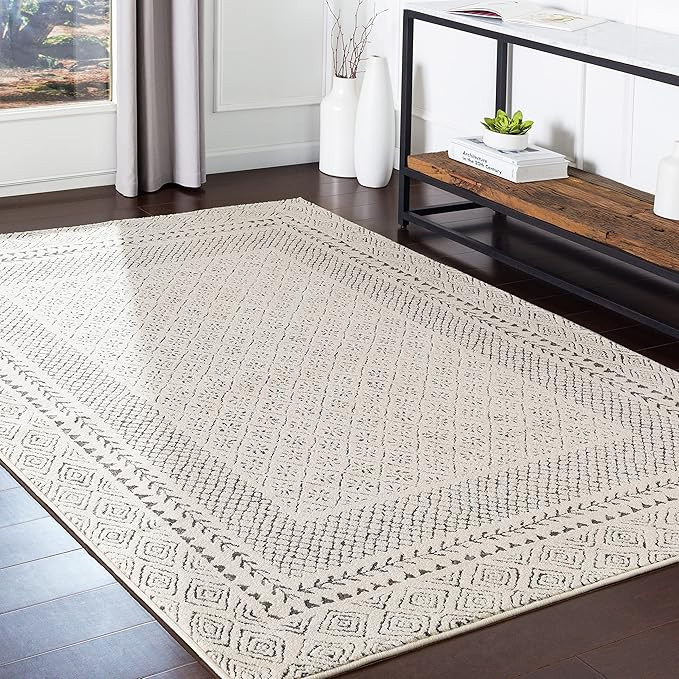 Artistic Weavers Melodie Boho Farmhouse Area Rug,10' x 14',Beige | Amazon (US)