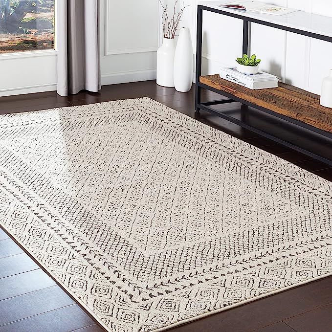 Artistic Weavers Melodie Boho Farmhouse Area Rug,10' x 14',Beige | Amazon (US)