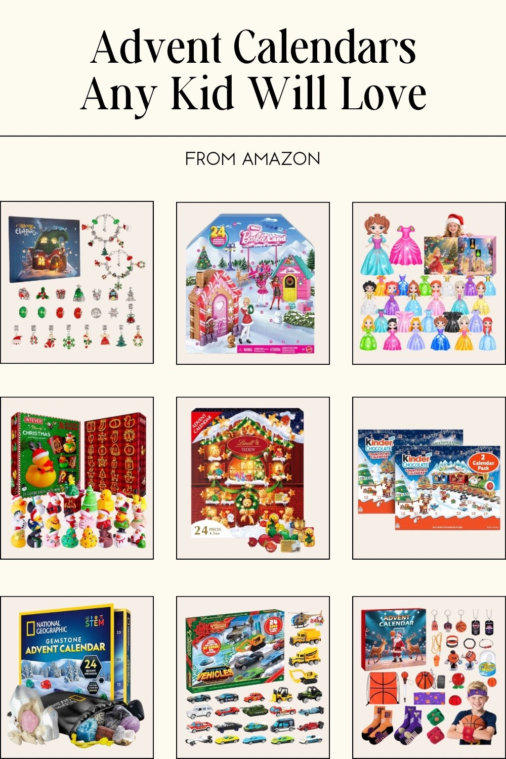 If you need a fun advent calendar for your kids….Amazon has the best ones!

#LTKKids #LTKGiftGuide #LTKHoliday