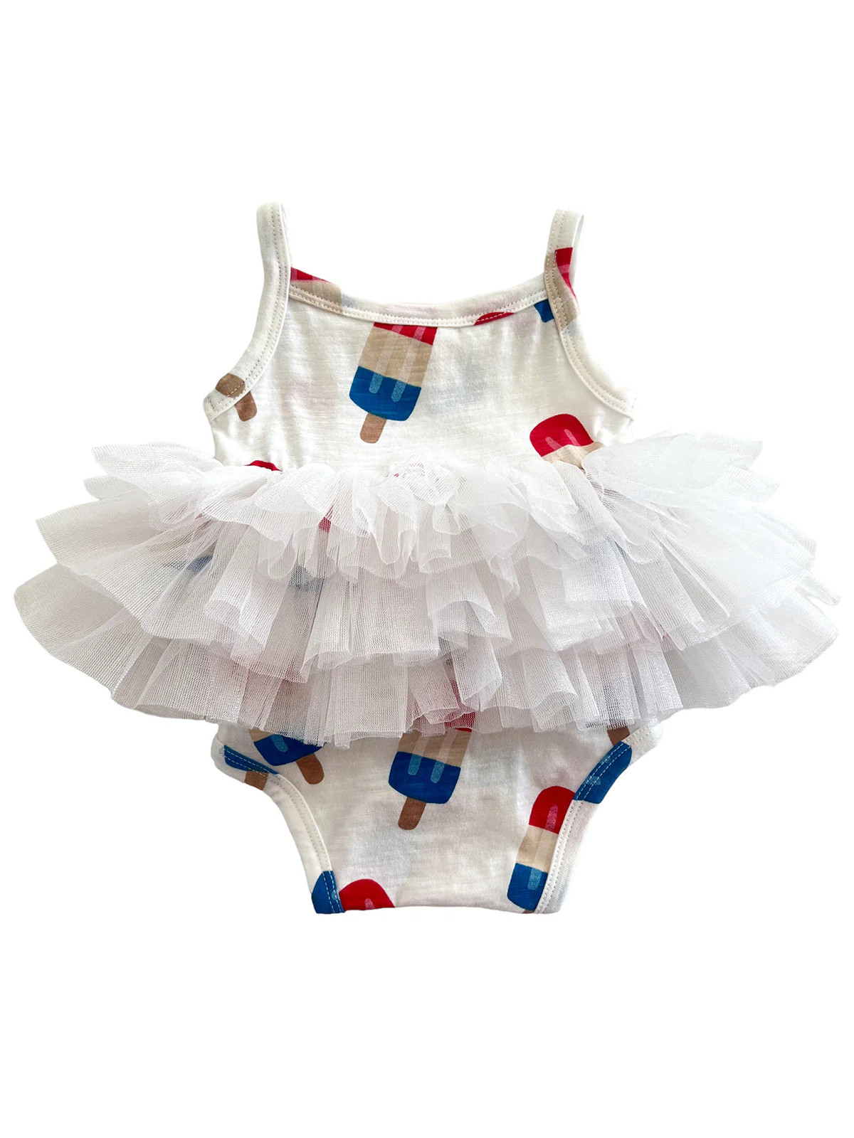 Popsicle / Organic Tutu Bodysuit | SpearmintLOVE