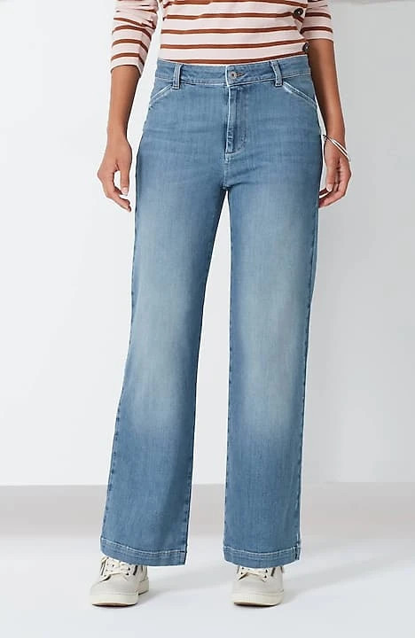 High-Rise Jean Trousers | J. Jill