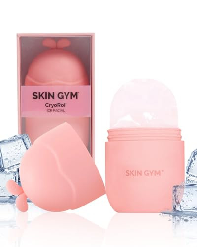 Skin Gym Ice Roller for Face, Depuffing & Cooling Tool, Minimizes Pores & Soothes Skin, Cold Therapy for Glowing Complexion | Amazon (US)