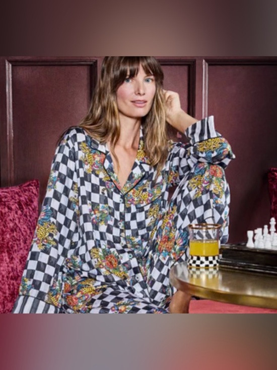 Mackenzie Childs- Printfresh long sleeve pajama SET | Poshmark