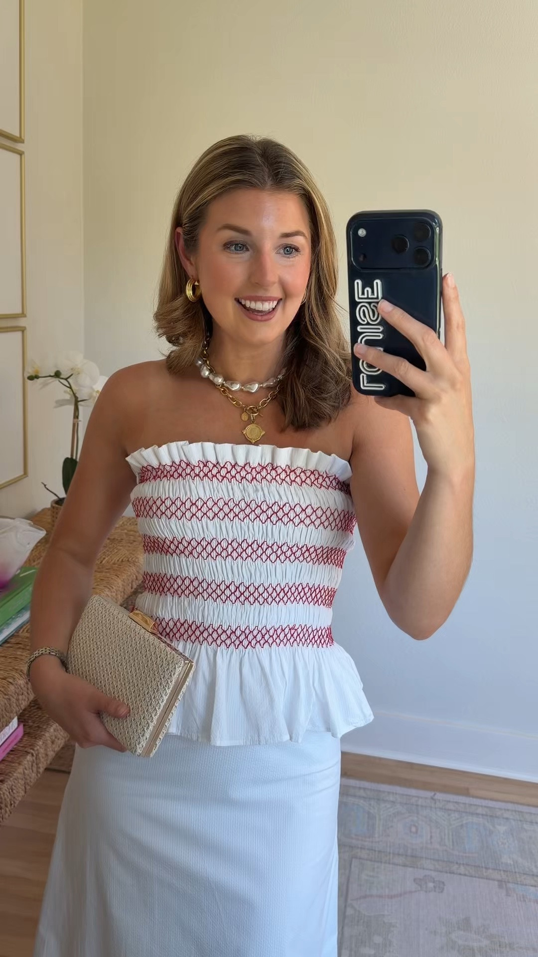 4th of July outfit idea! Wearing an XS, could have sized up! Code: LOUISE20