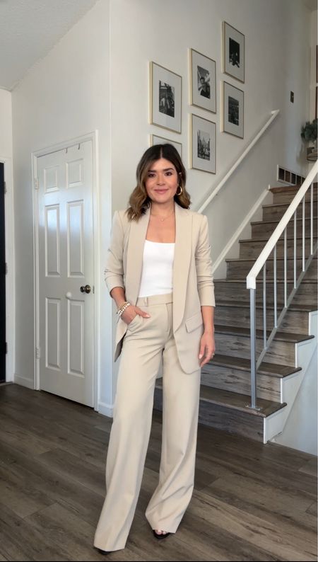 The prettiest suit via WHBM! It runs tts. 
Blazer size 0.  Currently 60% off! 
Pants size 0
Whbm, suit blazer,
Suit pants, workwear

#LTKfindsunder100 #LTKstyletip #LTKworkwear