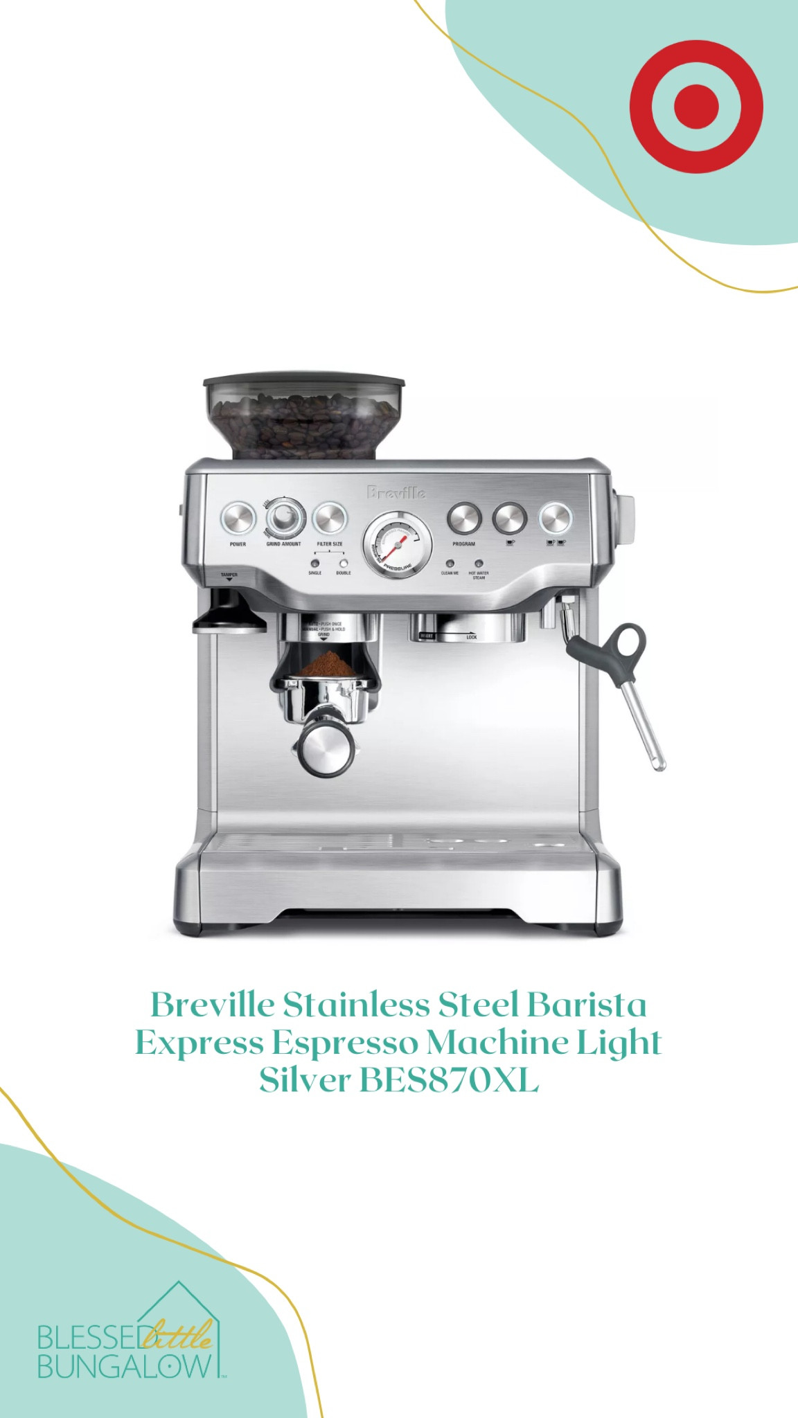 Hey BLB friends! Is your home ready for spring!? I’m thrilled to partner with @Target to share all of my favorite home finds to refresh any space in your home this season! #ad #TargetPartner #paidlink #espressomachine #coffee

#LTKhome
