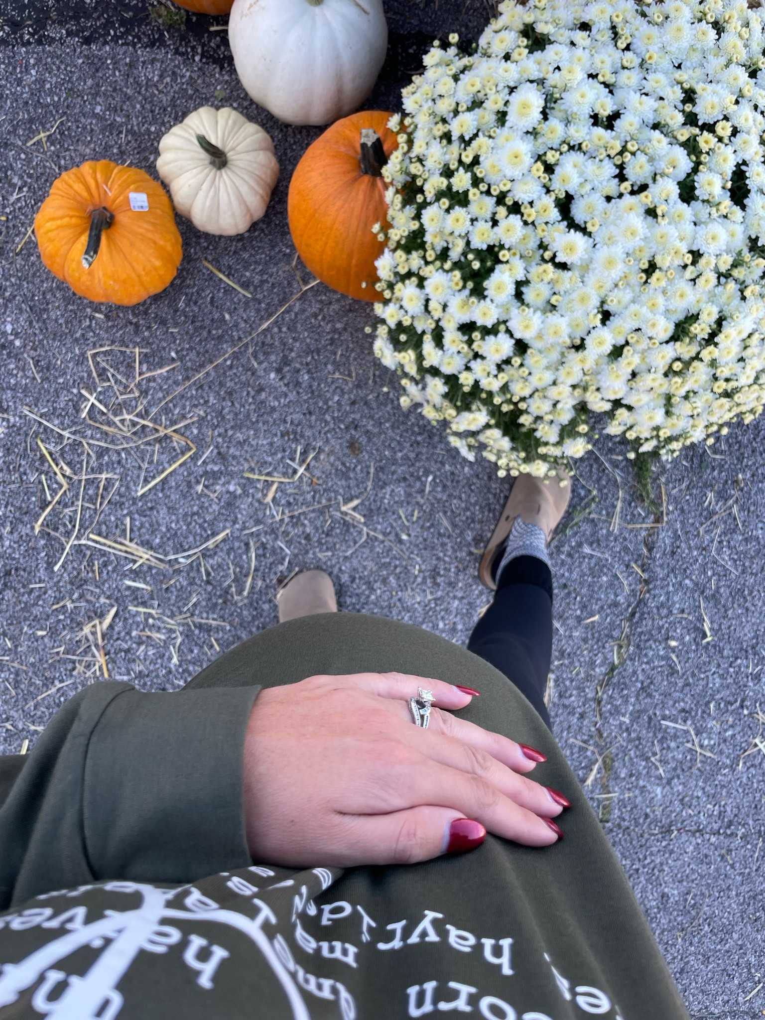 These maternity leggings are so buttery soft! If you are pregnant you need to grab them! I’m wearing a size small and they have plenty of stretch. 

#LTKBump #LTKSeasonal #LTKFindsUnder50