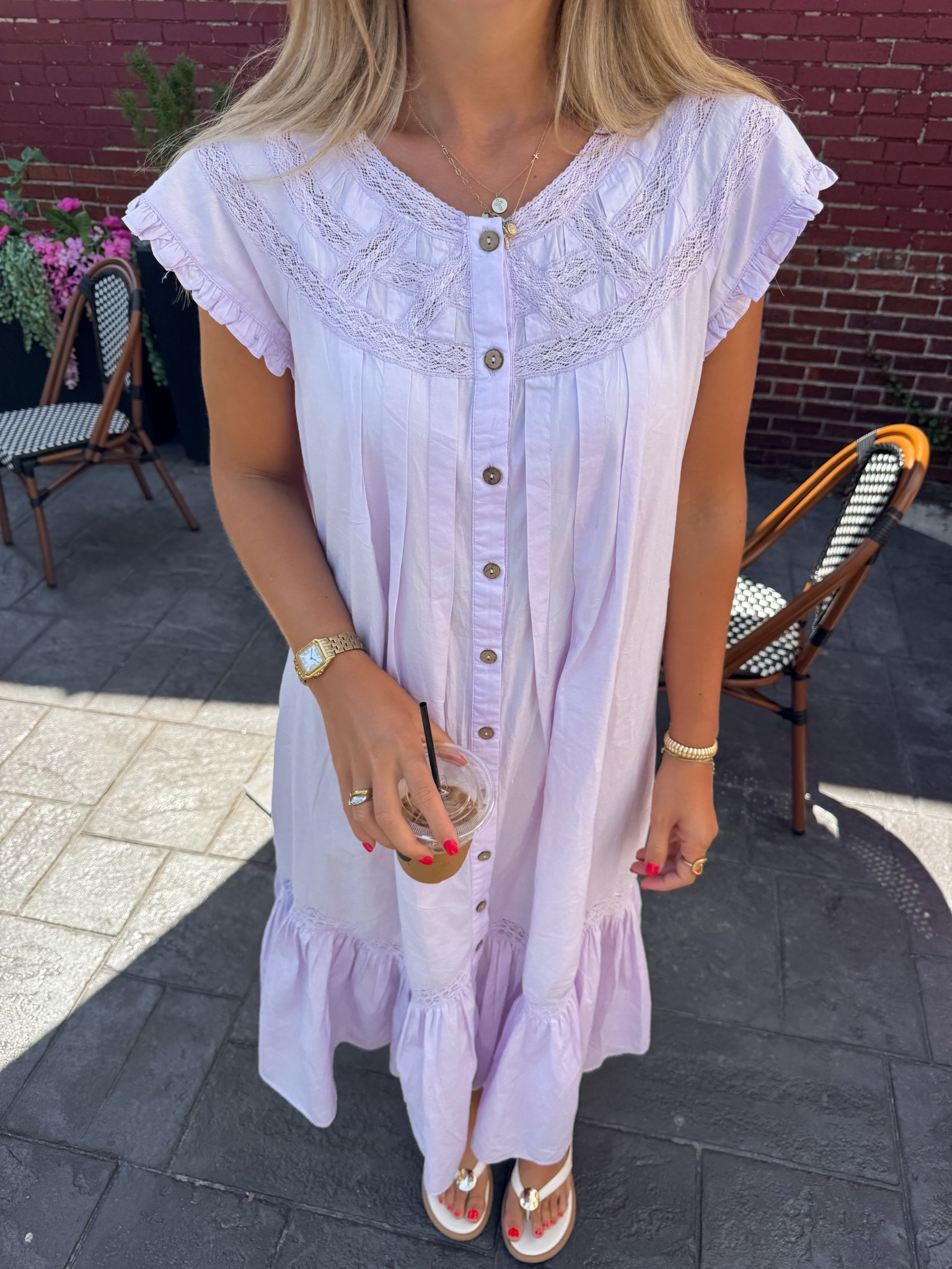 dress is veryyyyy oversized! size down :) true to size in shoes + linking similar watch 
church outfit 💘

#LTKSeasonal #LTKFindsUnder50 #LTKSaleAlert