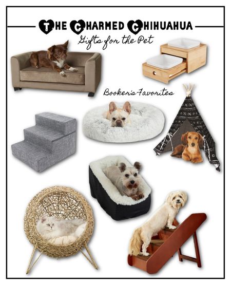 Gift ideas for the pet lover!

Christmas gifts, dog chair, pet stairs, pet teepee, dog bed, gift guide

#LTKGiftGuide #LTKHoliday #LTKhome