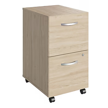 Bush Business Furniture Studio C 2 Drawer Mobile File Cabinet, | Staples