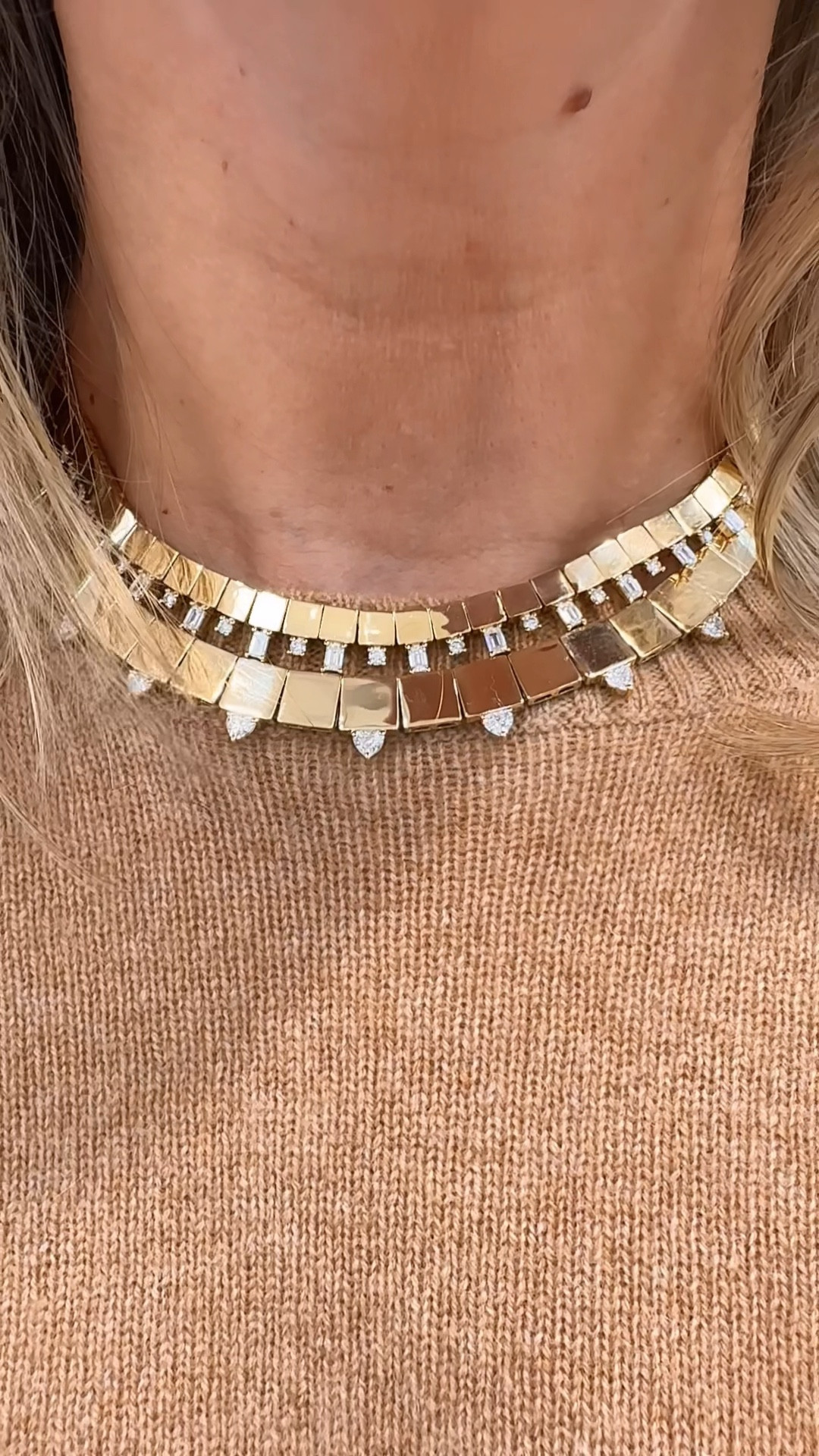 On sale now: My absolute favorite yellow gold & diamond collars. You can dress them up for holidays or wear one casually with jeans & a t shirt. 14k gold. 

Fine jewelry
Diamond necklace
Holiday outfit 
Party jewelry
Luxury
#sakspartner
#saksteam

#LTKSaleAlert #LTKGiftGuide #LTKStyleTip