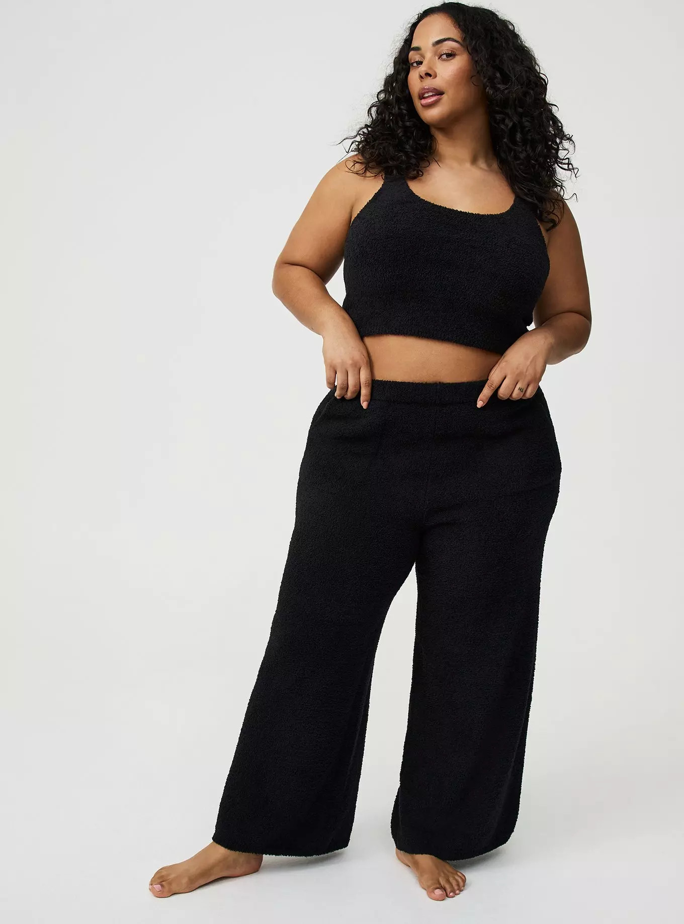 Teddy Lounge Crop Tank | Torrid (US & Canada)