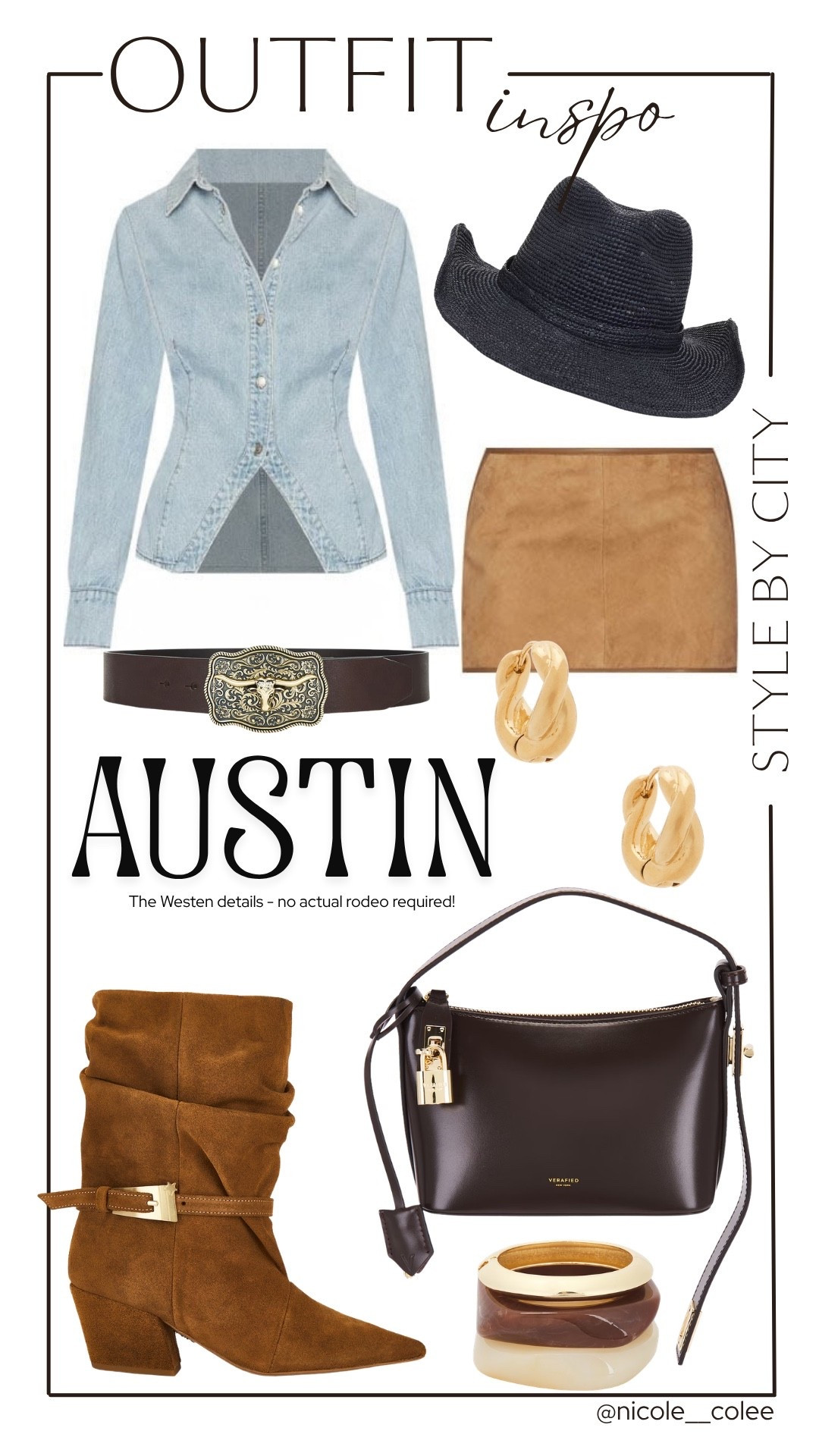 Obsessed is an understatement 🤍✨

Your city-by-city outfit guide is HERE and she understood the assignment 👏
From Austin western chic → Vegas glam → NYC polish → Miami heat → LA cool → Festival desert vibes… I curated looks that do the work for you.

Think:
✨ elevated basics
✨ statement accessories
✨ mix of splurge + save
✨ outfits that go from day → night effortlessly

No overthinking. Just scroll, shop, and step out looking like that girl in every zip code 💅

Everything is linked for you on my LTK 🖤
Happy styling!!

#LTKStyle #OutfitInspo #StyledByNicole #CityStyle #LTKFinds





#LTKTravel #LTKFestival #LTKootd