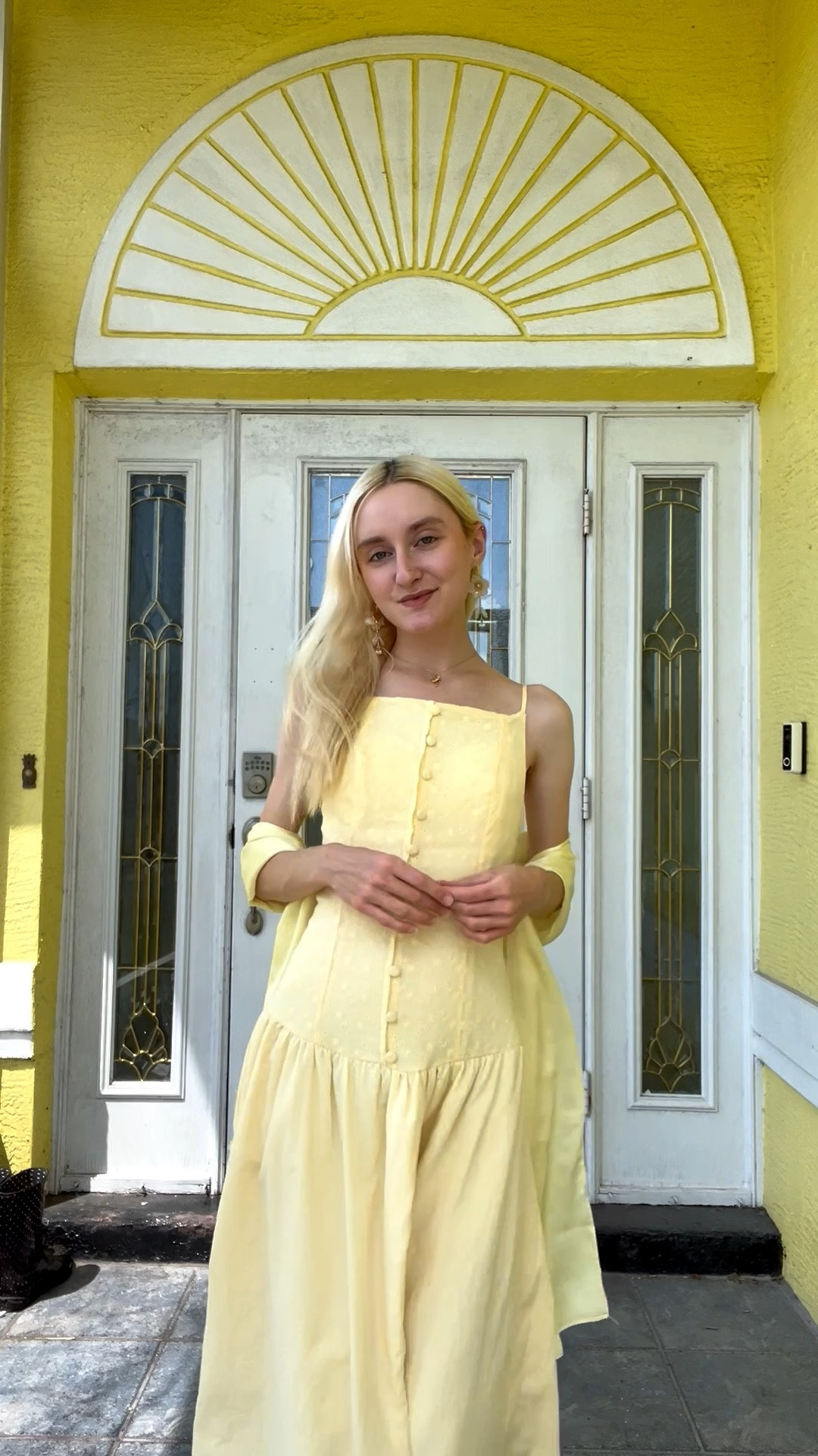 Still searching for an easy Easter outfit? I know EGGaxctly what you need 🤗🤭 I’ll be wearing this @Target Wild Fable dress accented by this affordable Amazon shawl 🫶🏻 Both are available in a number of colors, so you can find the color combo that suits you best! 🥰

Check the availability of this dress at your local Target and order your accessories before it’s too late! ⏳

#Easter #Easteroutfit #Easterdress #spring #springoutfit #yellow #yellowdress #shawl #formaloutfit #churchoutfit #maxidress 

#LTKSeasonal