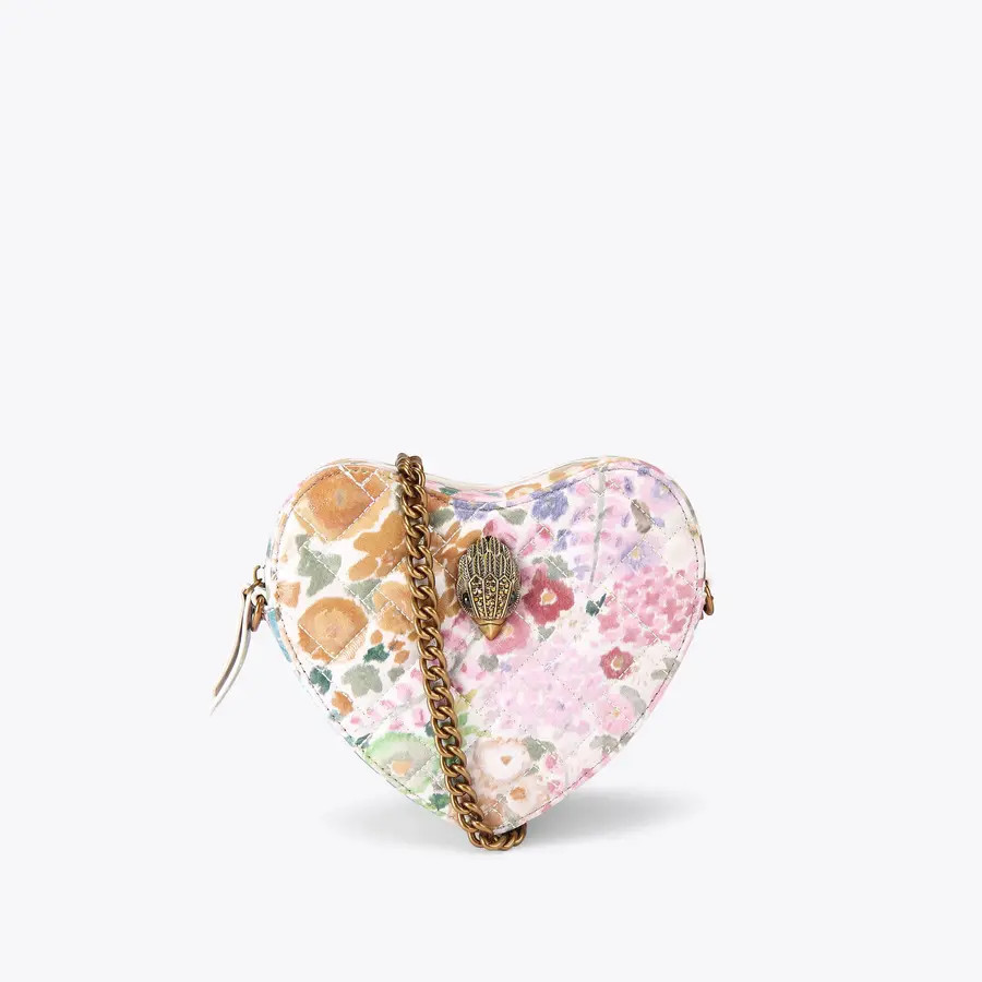 floral couture heart bag | Kurt Geiger US