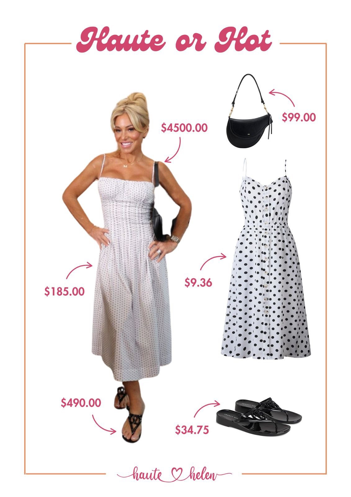 Shop the Look for less outfit #6

Sharing with you an affordable version of this polka dot dress look! 💖✨

#lookforless #under100 #summer #HauteOrHot

#LTKFindsUnder50 #LTKSummerEdit #LTKFindsUnder100