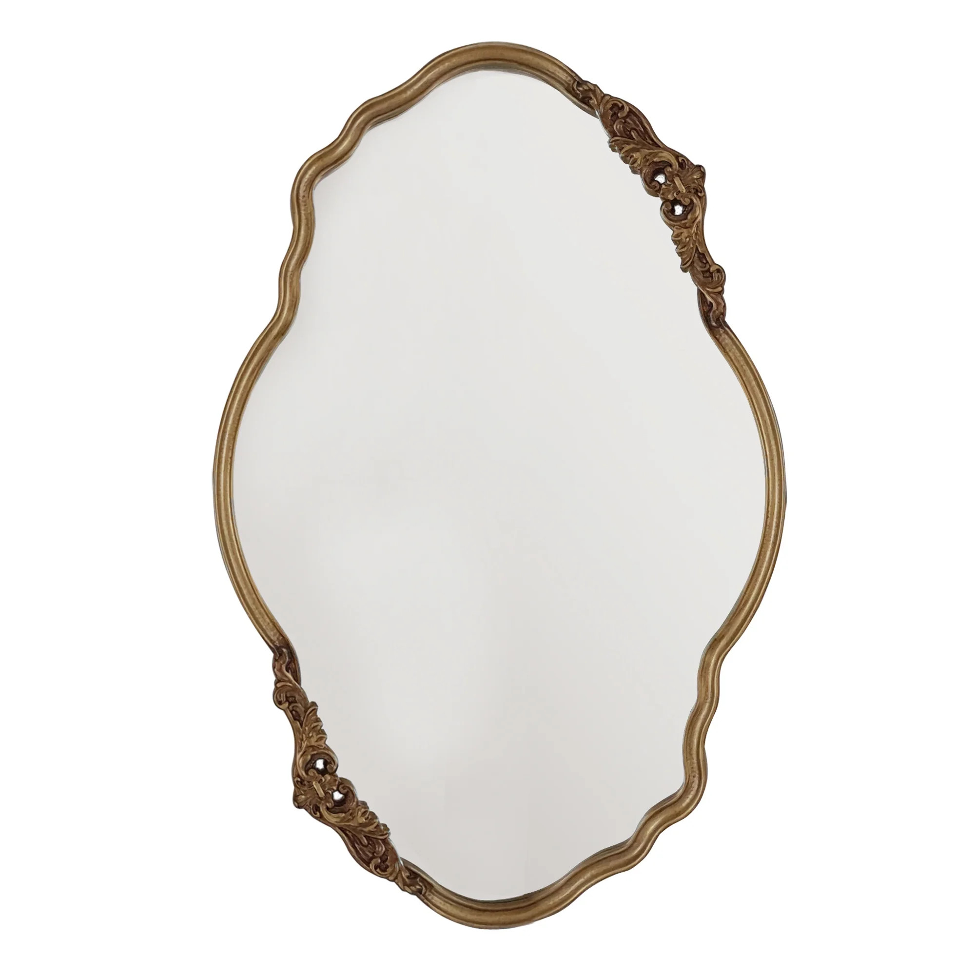 My Texas House Irregular Gold Framed Mirror 25x38 | Walmart (US)