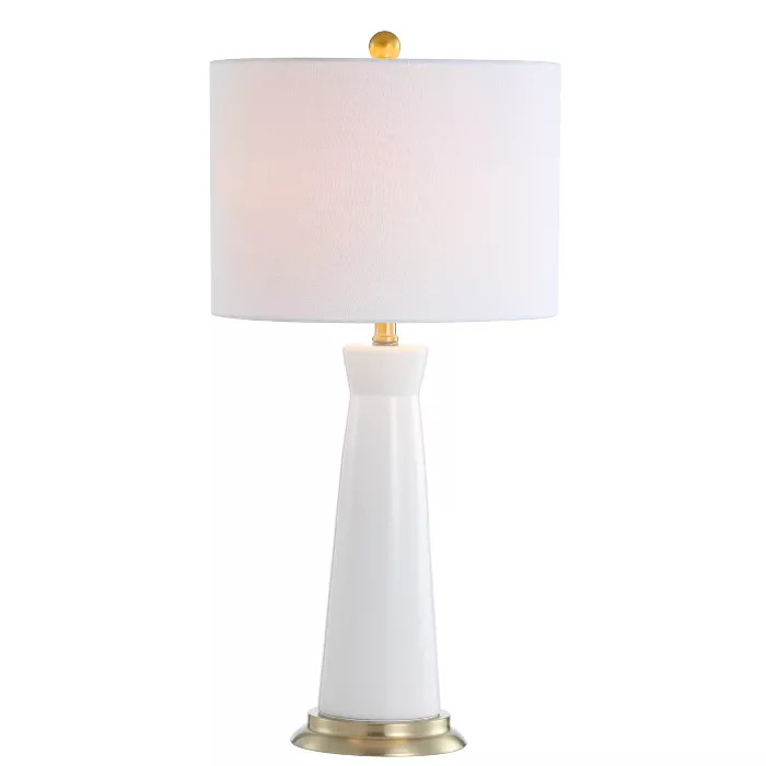 29" Ceramic Hartley Column Table Lamp (Includes Energy Efficient Light Bulb) - JONATHAN Y | Target