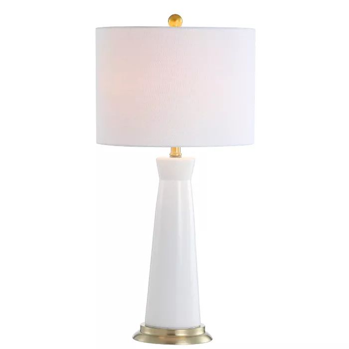 29" Ceramic Hartley Column Table Lamp (Includes Energy Efficient Light Bulb) - JONATHAN Y | Target