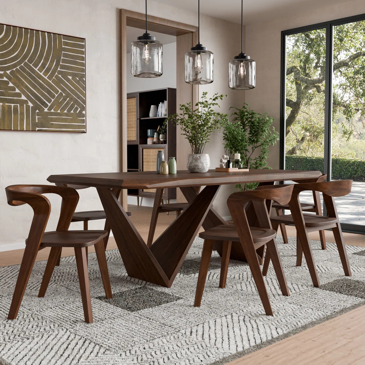 Rozella Solid Wood Dining Table Set | Wayfair North America