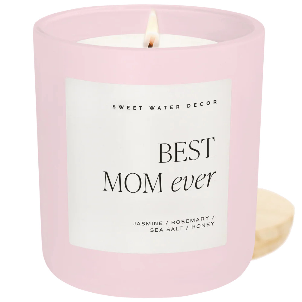 Best Mom Ever Candle | Gifts for Mom, Mom Candle for Mother's Day | Sweet Water Decor, LLC