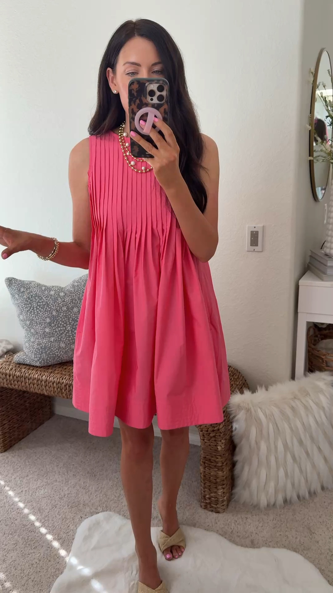 Xs Walmart dress—obsessed with the color & fun flowy fit. It runs fyi so I’d size down! 

#LTKSeasonal #LTKmomlife #LTKootd