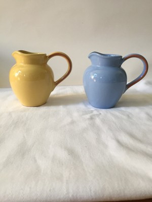 Blue red ware ceramic small pitcher in excellent condition. | eBay US